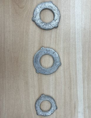 AS1252 Lavadora de aço plano endurecida de aço carbono 35-41 HRC para construção de pontes