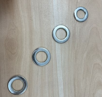 EN14399-6 Lavadora simples revestida de zinco, resistente à corrosão M12-M36