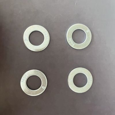 F436 Lavadora simples revestida de zinco HRC35-45 1/4' - 4' para máquinas industriais
